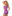 Purple Mesh Strap Bodystocking Dress
