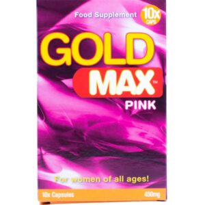 Orgasm Libido Enhancers Gold Max Pink 10