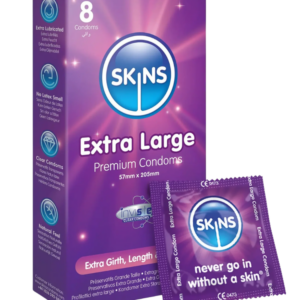 Skins Extra Large Condoms 8 Pack