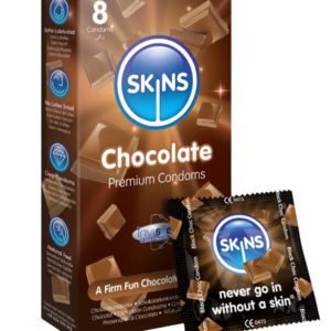 Skins Chocolate Condoms 8 Pack