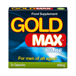 Gold Max Blue Male Enhancement Capsules – 2 Pack